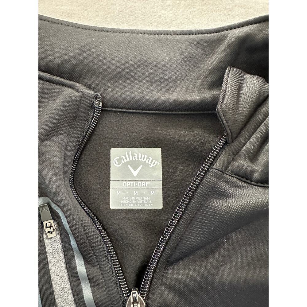 Callaway Weather Series Thermal Full Zip Gold Jacket sz Medium - Picture 3 of 4